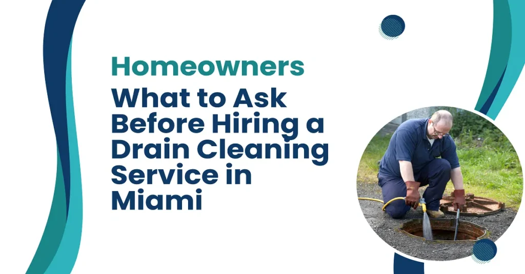 drain cleaning Miami